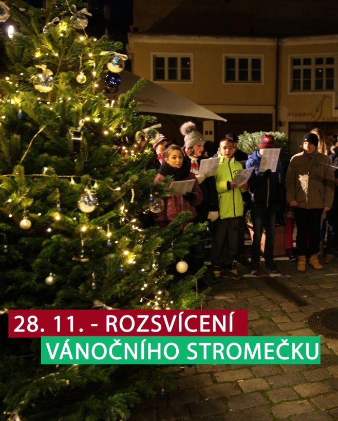 Přijďte s námi v pátek 28. 11. od 17 hodin rozsvítit první vánoční stromeček v okolí Karlova mostu a nasát sváteční...