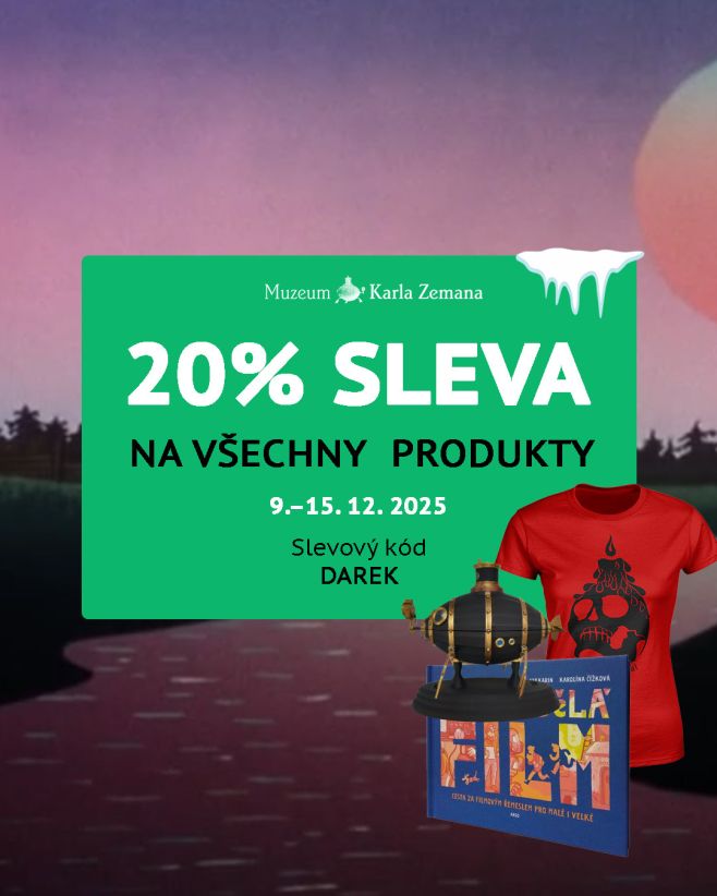🎄 Kouzelný svět filmové fantazie – sleva 20 % na všechny produkty 💥💣️⁠ ⁠ Kousek kouzelného světa Karla Zemana si teď...