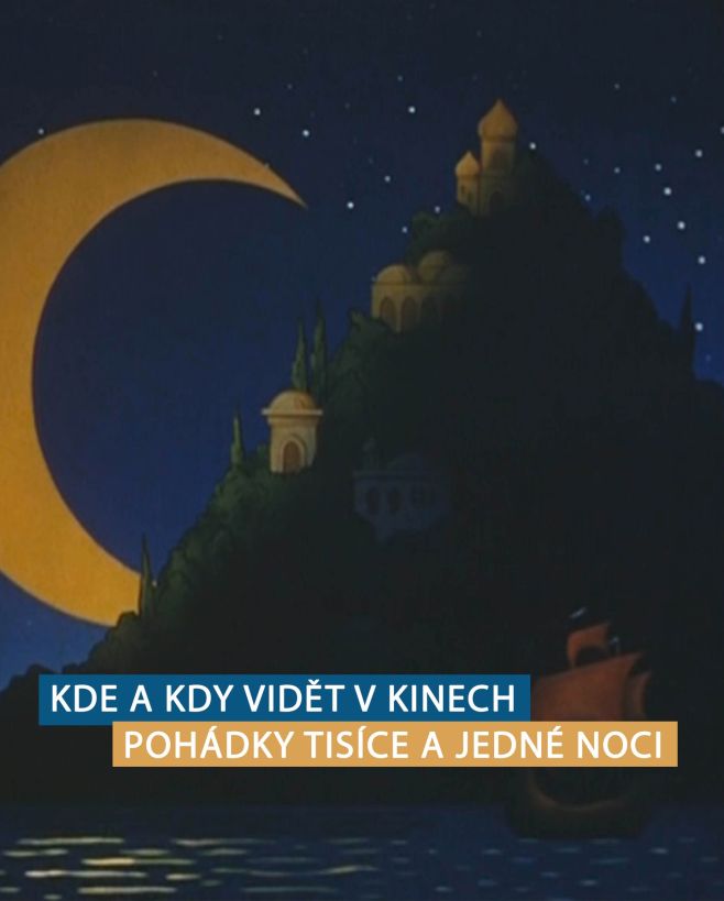 Od 4. prosince můžete v kinech vidět digitálně zrestaurovanou verzi animovaného snímku Karla Zemana Pohádky tisíce a jedné...